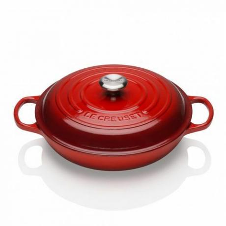 תבשיל הברזל הרדוד של Le Creuset 