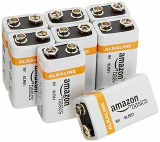 סוללות אלקליין 9 וולט של AmazonBasics 