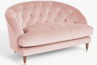 Radley Loveseat, בלט קטיפה ורודה