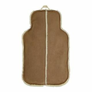 Argos Home Tan Shearling בקבוק מים חמים