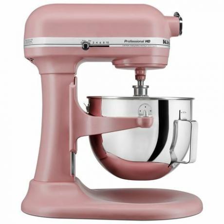 מיקסר stand-Heavy Duty מקצועי של KitchenAid בשושנה מיובשת