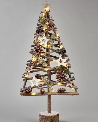 עץ שולחן חג המולד קפוא