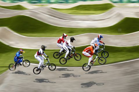 אופני bmx מירוצי אולימפיאדת יום 6