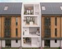 בתים אקו חדשים לבנים עם נוף לים למכירה בקורנוול