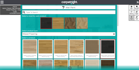 Carpetright משיקה ויזואליזציה