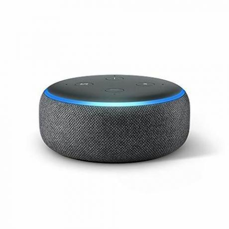 Echo Dot (3rd Gen) - רמקול חכם עם אלקסה - בד פחם